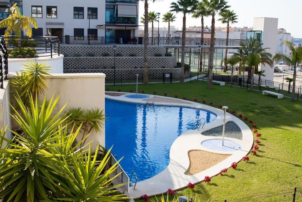 La Bahia - Gelijkvloers Appartement Santa Pola Bagian luar foto